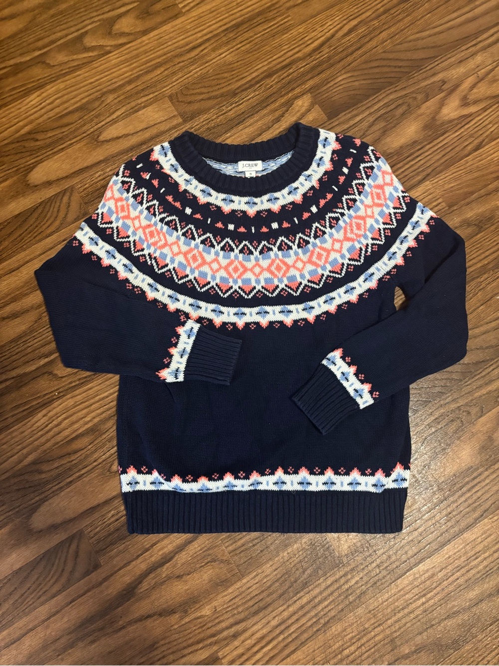 J. Crew Fair Isle Woman’s PullOver Sweater * Small.